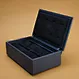 faux leather watch organizer box